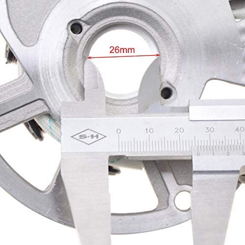 GOOFIT Motorcycle 5 Wires 3 Pin Ignition Stator Magneto Coil Generator Replacement for JOG50 Motorcycle Accessories