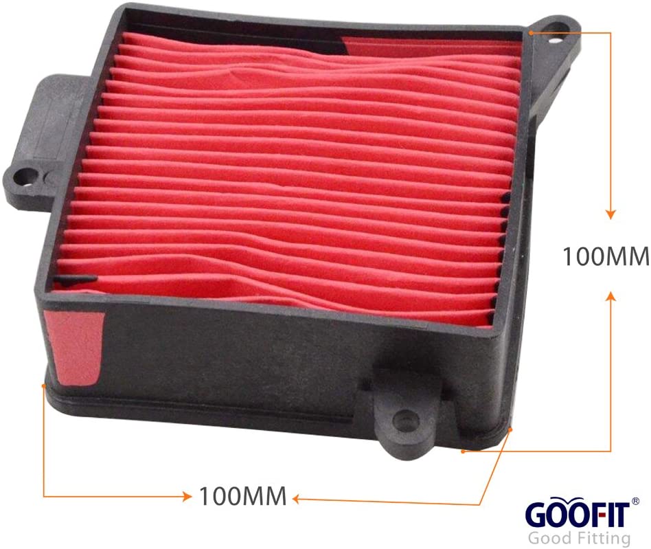 GOOFIT Air Filter Replacement For GY6 150cc Jonway Roketa Taotao Scooter Moped