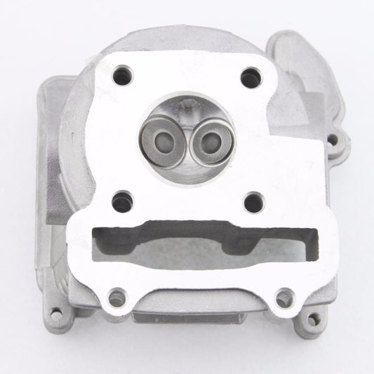 GOOFIT Cylinder Head with Valve Replacement for 4 Stroke GY6 49cc 50cc Scooter Moped 139QMA 139QMB Engine Part
