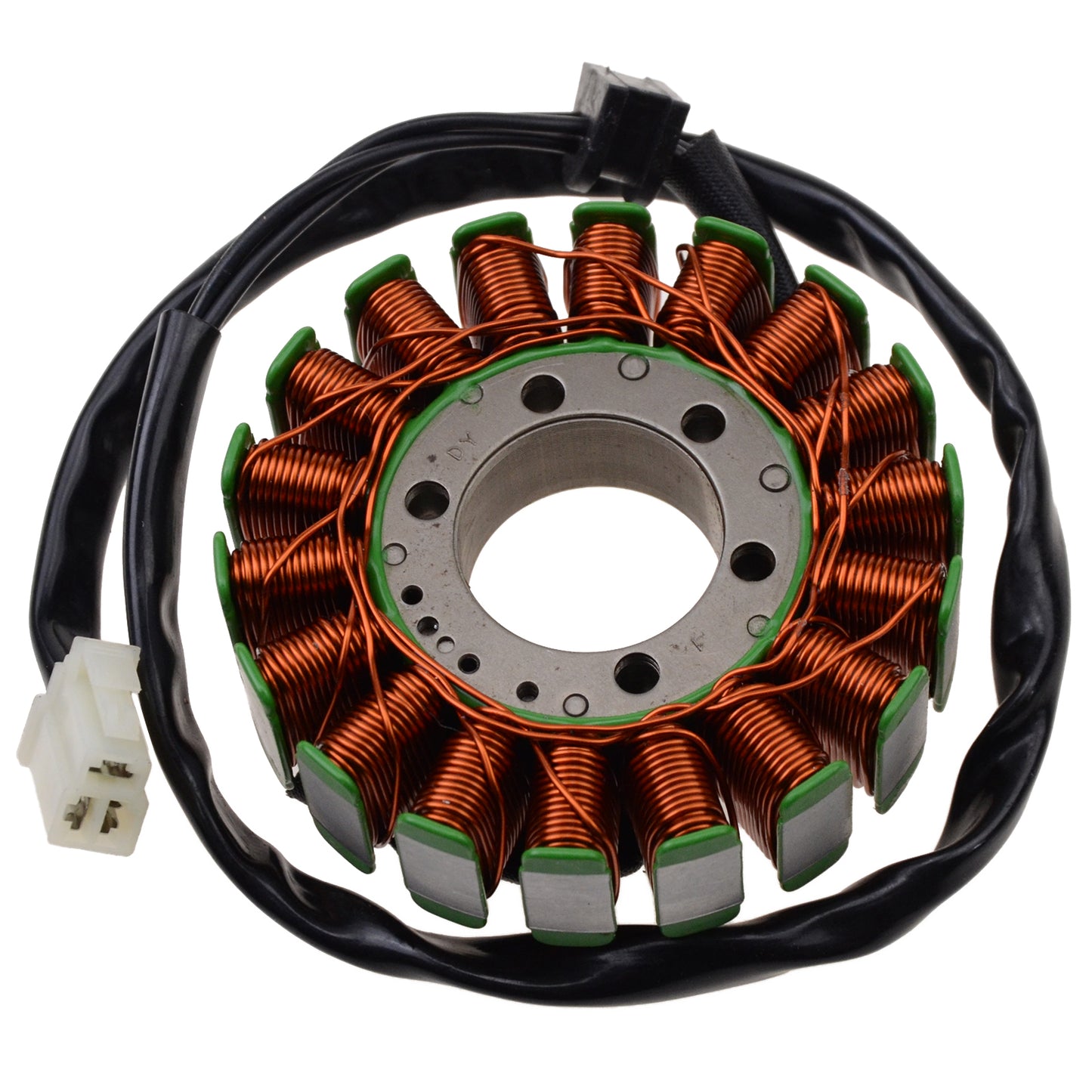 GOOFIT 18 Coil 3 Wire Magneto Stator Coil Ignition Generator Replacement For GSXR400 2006-2010