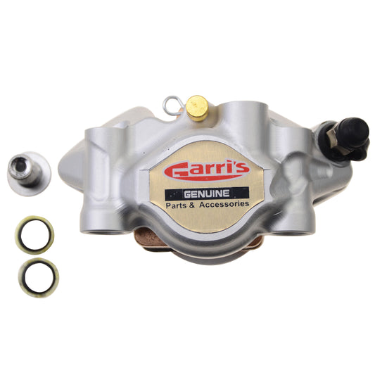 GOOFIT Motorcycle Rear Brake Caliper GP Crab Disc Brake Calliper Aluminum Adapter Replacement For Pocket Bike Pit Bike Dirt Mini Bike Scooter Go kart