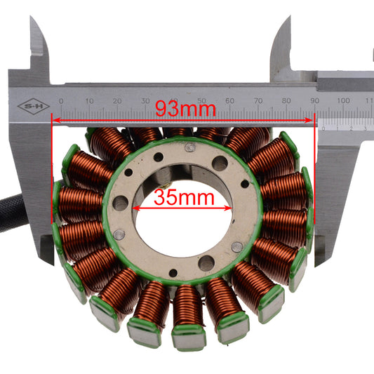 GOOFIT 18 Coil 7 Wire Magneto Stator Coil Ignition Generator Replacement For YFM660 2001-2005