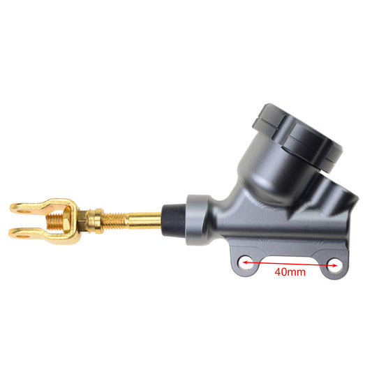 GOOFIT 41mm Titanium Rear Foot Brake Master Cylinder Hydraulic Brake Pump Replacement For Dirt Bike Pit Qua ATV