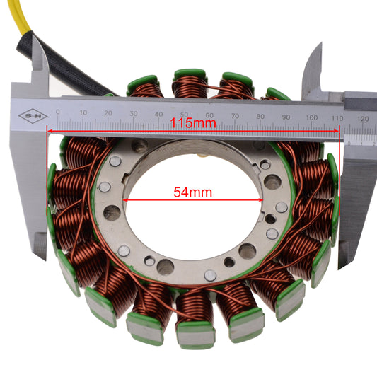 GOOFIT Motorcycle Magneto Stator Coil Replacement for XVS400 XV500 XVS535 XVS400C XVS 650