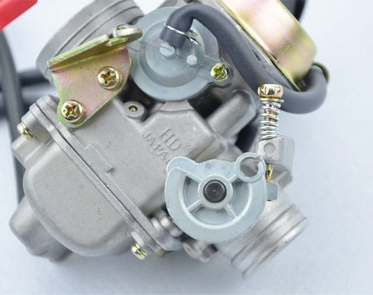 GOOFIT PD24J 24mm Carburetor with Intake Manifold Pipe Replacement For GY6 125cc 150cc ATV Scooter