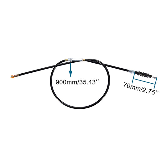 GOOFIT 35.43" Motorcycle Clutch Cable with Adjuster Replacement For 50cc 70cc 90cc 110cc 125cc China Moped Scooter Chinese Scooter ATV Quad Go Kart