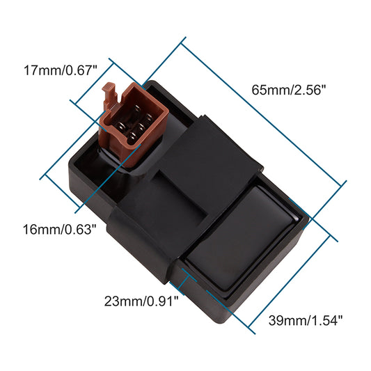 GOOFIT AC 5 Pin CDI Box Replacement for Chinese Made 50cc 70cc 90cc 110cc 125cc Horizontal Engine ATV Dirt Bikes Pit Bike Dune Buggy Quad