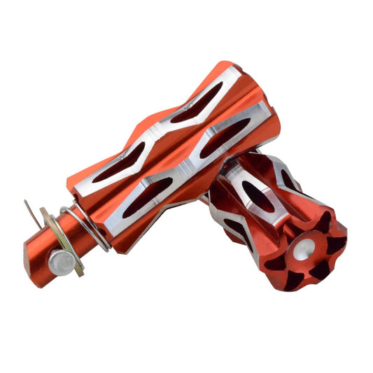 GOOFIT CNC Mental Footpegs Pedals Foot peg for ATV Moped Dirt Bike Pit Bike Pocket Bike