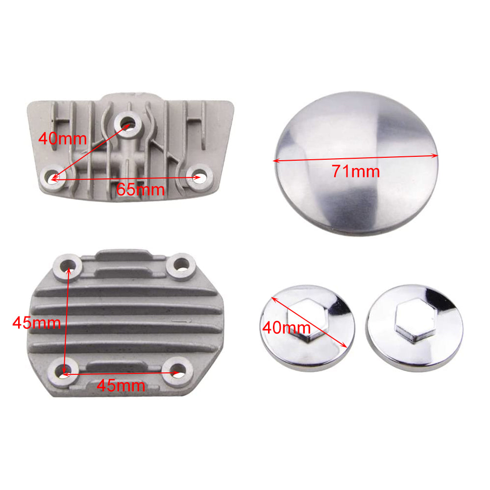 GOOFIT Cylinder Head Cover Sets Replacement For 70cc 90cc 110cc horizontal engine ATV Quad 4 Wheeler Dirt Pit Bikes