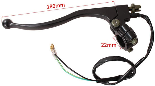 GOOFIT 7/8'' Clutch Lever with Cable Replacement for 150cc 200cc 250cc Chinese Dirt Pit Bike