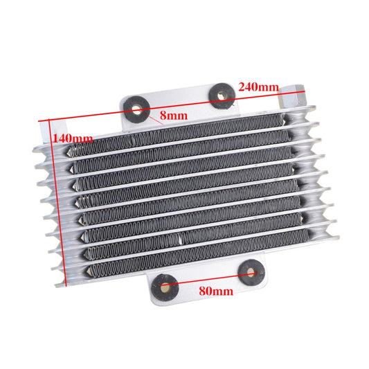 GOOFIT cooler radiator for GY6 165.163.168.180 pedal refires motorcycle