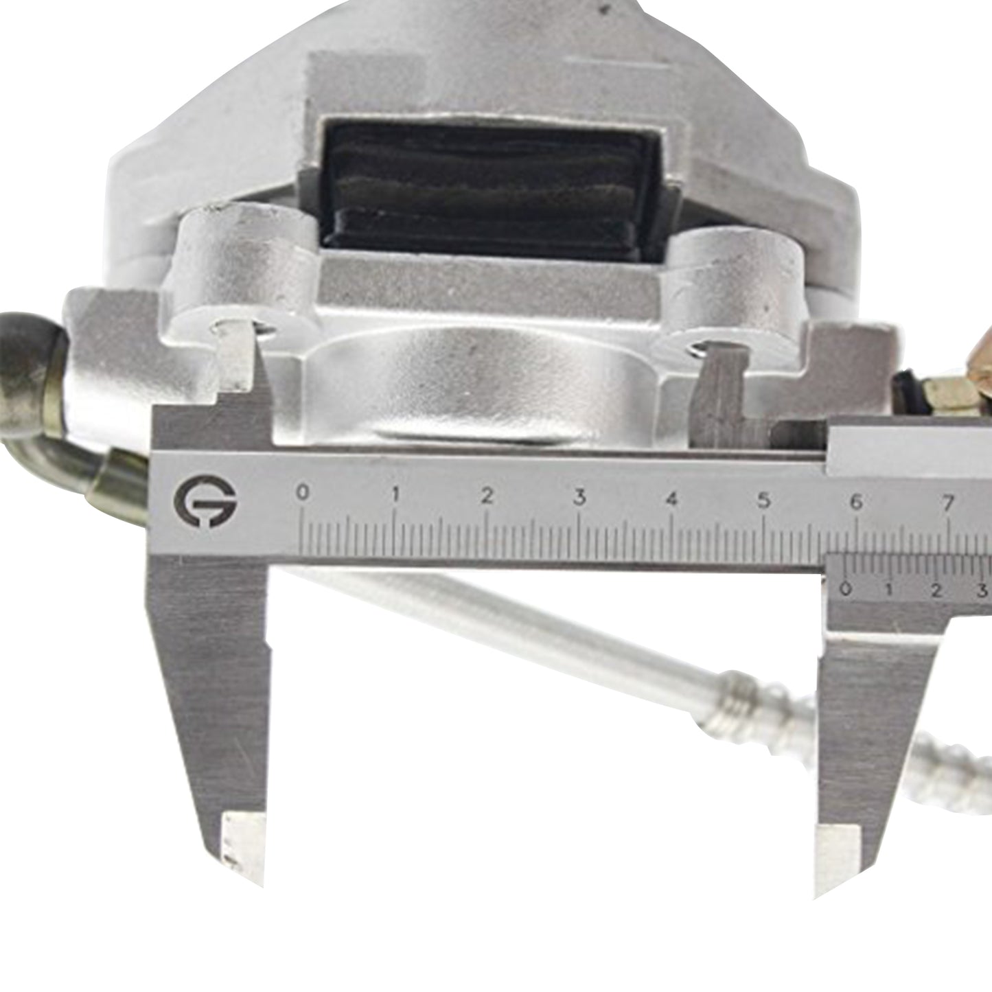GOOFIT Rear Foot Disc Brake Master Cylinder Assembly With Brake Pads Replacement For 110cc 125cc 150cc 200cc 250cc ATV Quad Dune Buggy