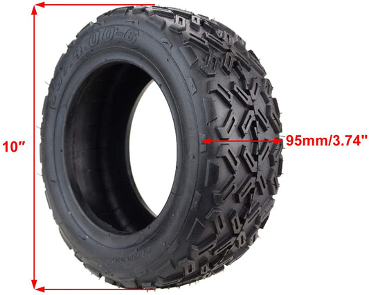 GOOFIT 10X4-6 Tyres Tire Rubber Replacement For Mini Electric Scooter