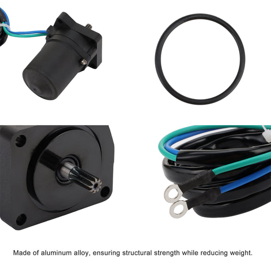 GOOFIT Motorcycle Tilt Trim Starter Motor Replacement for Outboard 25HP 30HP 40HP Engine F20 F25 F30 F40 F45