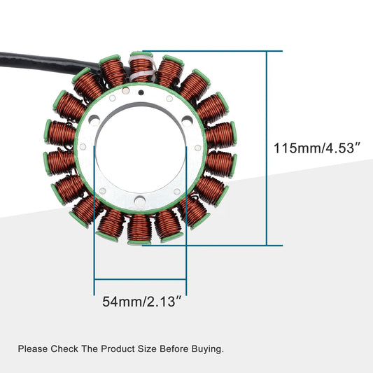 GOOFIT Motorcycle Stator Coil Replacement for 32101-24B02-000 LS650 Savage 1986-2004 Boulevard S40 2005-2017 ST400V LS400F LS400U LS400P
