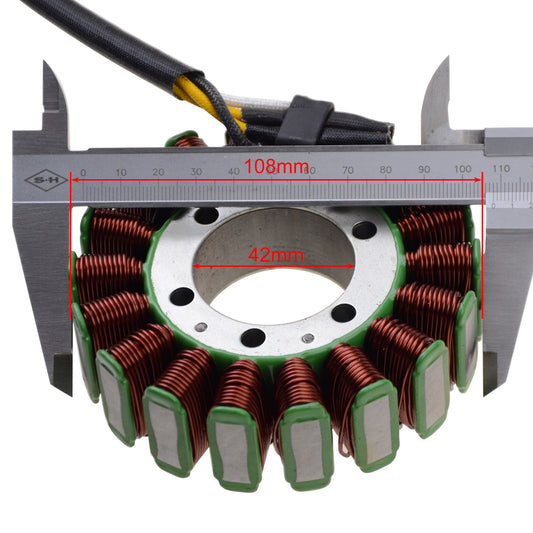 GOOFIT Motorcycle Magneto Stator Coil Replacement for UTV Ranger 700 800 XP 2004 2005 2006 2007