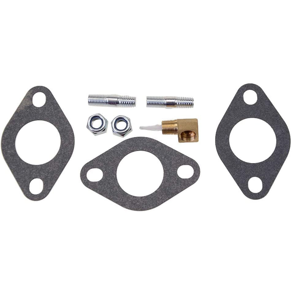 GOOFIT 35mm 533969M91 Carburetor Replacement For Massey Ferguson Carburetor 35 F40 50 135 150 202 203 204 with Mounting Gaskets