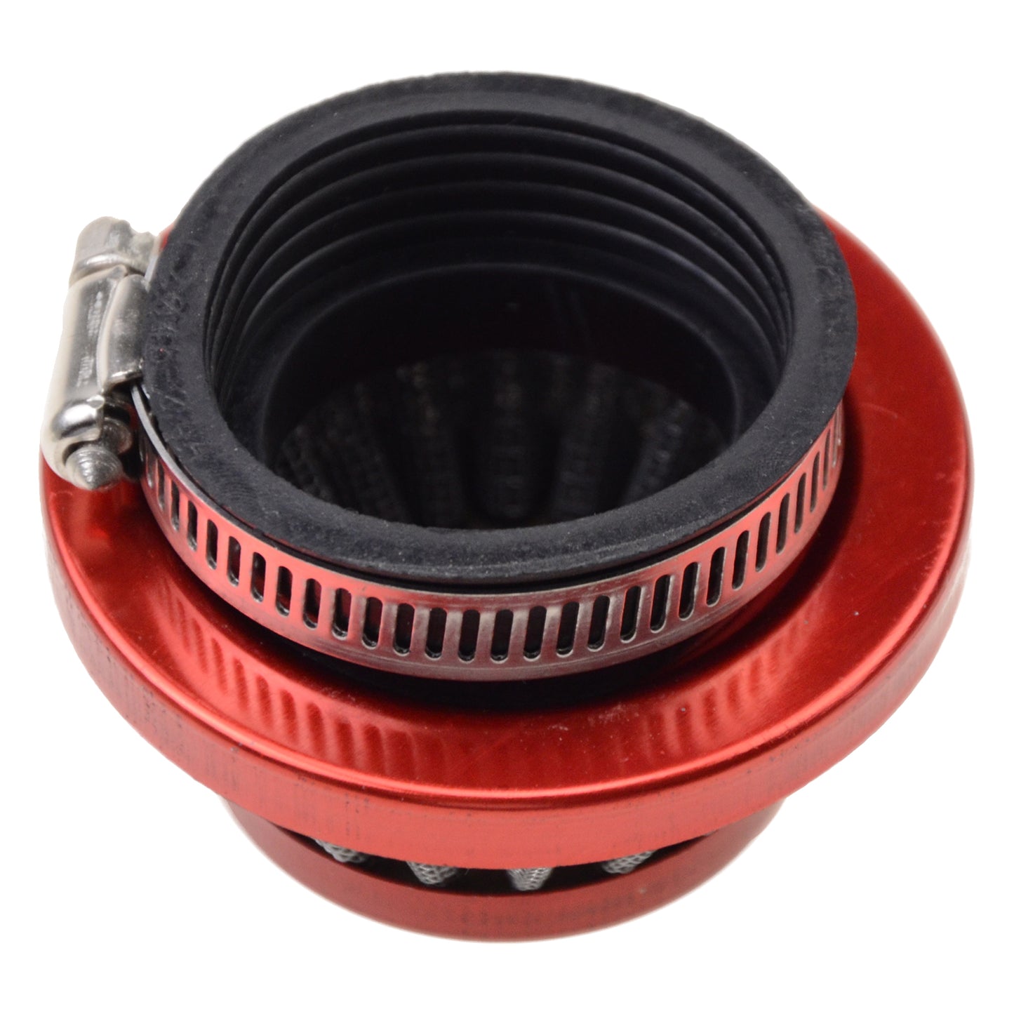 GOOFIT Red Air Filter Stack Choke Kit Replacement for 2 Stroke 23cc 33cc 43cc 47cc 49cc MOTOVOX MVS10 Dirt Mini Pocket Bike Kids ATV Go Kart Big Foot