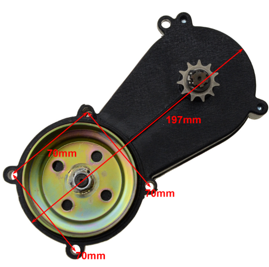 GOOFIT Gearbox Drum Clutch 11 Teeth Replacement For 47ccm 49cc 2 Stroke Engine Atv Quad Go Kart Dirt Pocket Bike Single Strand