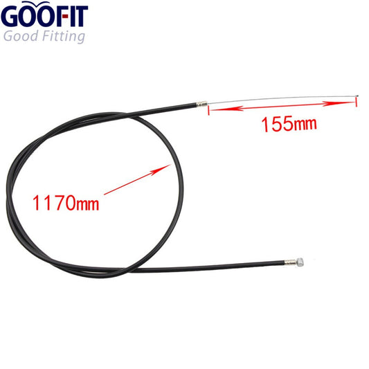 GOOFIT 46.06" Rear Brake Cable for 2-stroke 47cc 49cc Dirt Bike