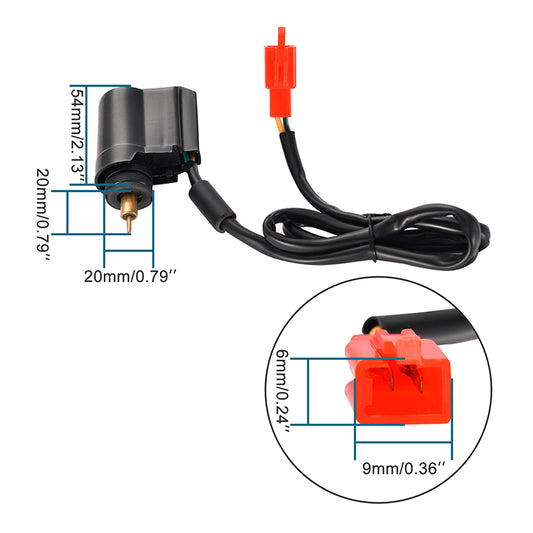GOOFIT Electric Choke E-Clotted Valve Replacement For GY6 150cc Scooter Moped ATV Quad Go Kart