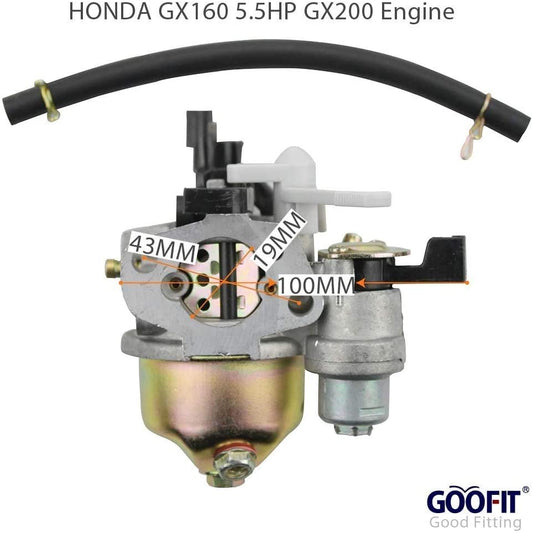 GOOFIT Carb Carburetor Gasket Carburettor Replacement For GX160 GX168 GX200 5.5hp 6.5hp Engine
