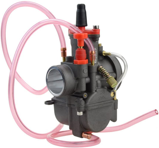 GOOFIT PWK28 Motorcycle Carburetor Replacement for 125cc-150cc ATV Carb Racing Pocket Bike Dirt Performance Motorcycle ATV Quads