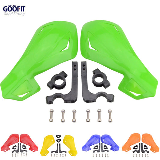 GOOFIT motorcycle Universal 7/8" Handlebar personality Grip Protector Dirtbike ATV Motorcycle Bar Hand Guards Handguard arm guard