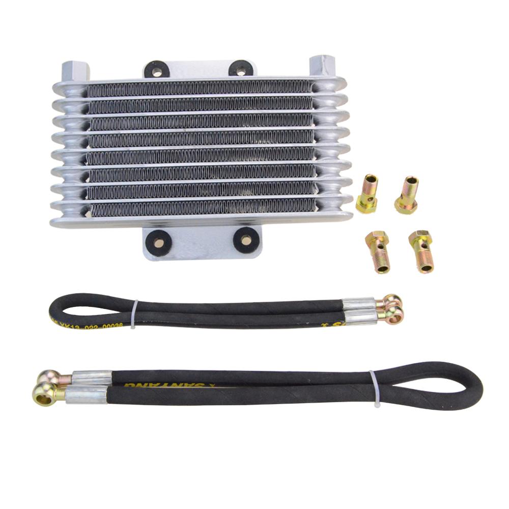 GOOFIT Oil Cooler Fluid Cooler Replacement For GY6 165.163.168.180 pedal refires motorcycle