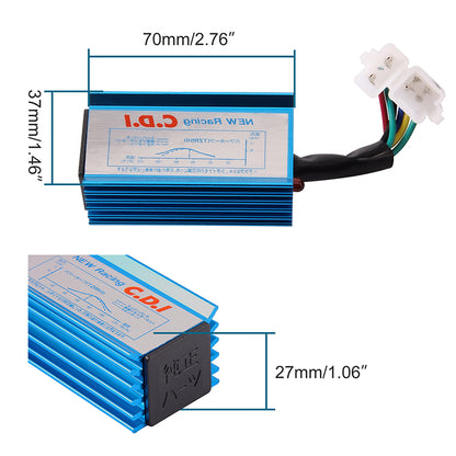 GOOFIT AC 6 Pin CDI Replacement For CG 125cc 150c 200c 250cc Vertical Engine ATV Dirt Bike Go Kart