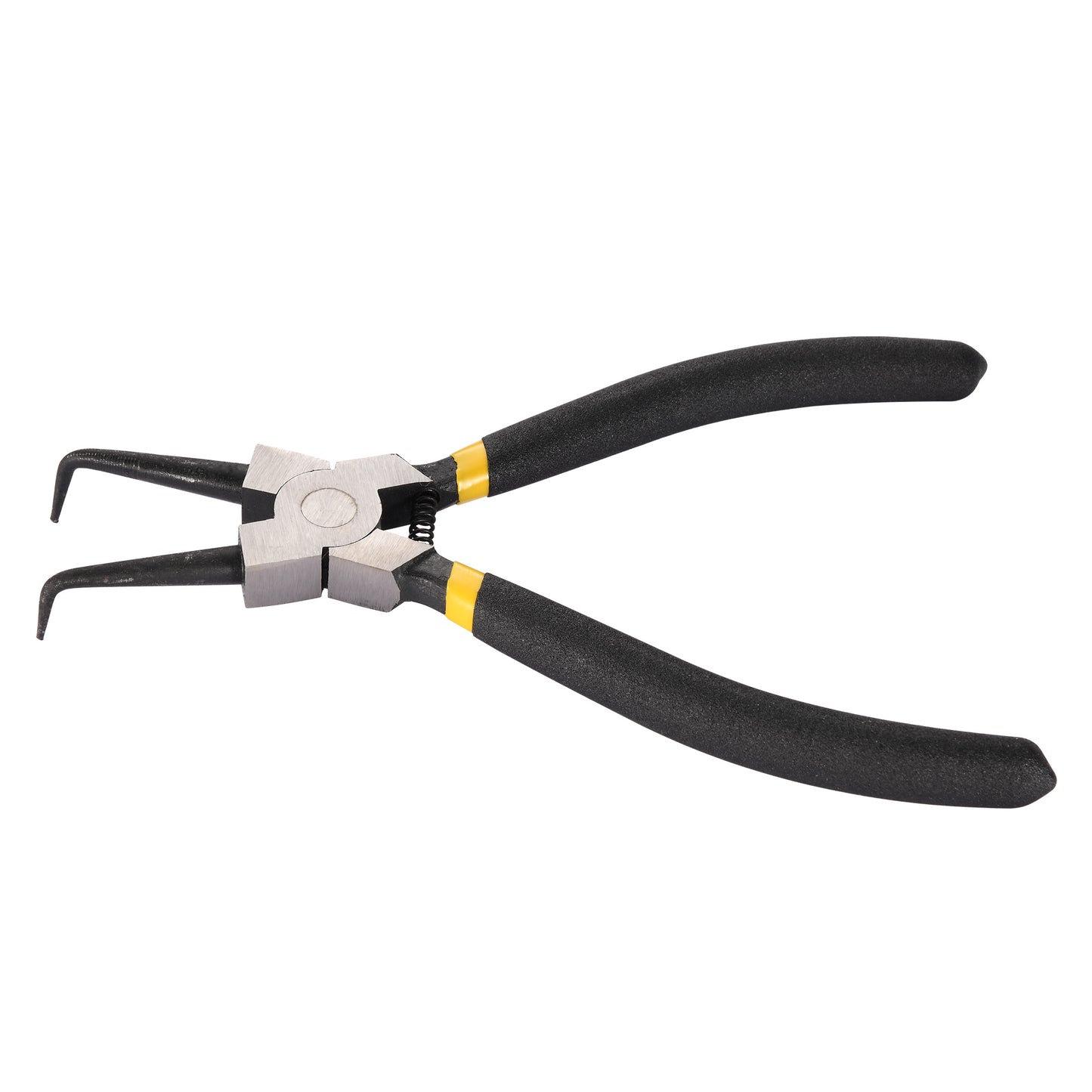 GOOFIT K-06 Hand Tool 90 Degree Tip Yellow Grips Internal Bent Circlip Plier Replacement For Moto ATV Quad Pit Dirt Bike Buggy Go Kart