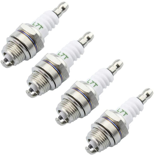 GOOFIT L7T Spark Plug replacement for 2 Stroke 33cc 43cc 47cc 49cc Pocket Bike Mini Chopper 4Piece