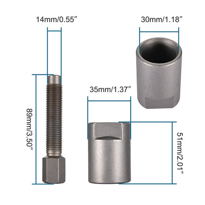 GOOFIT 27mm Motorcycle Flywheel Puller Magneto Pull Code Replacement For 4 stroke GY6 50cc 70cc 90cc 110cc 125cc Scooter ATV Dirt Bike