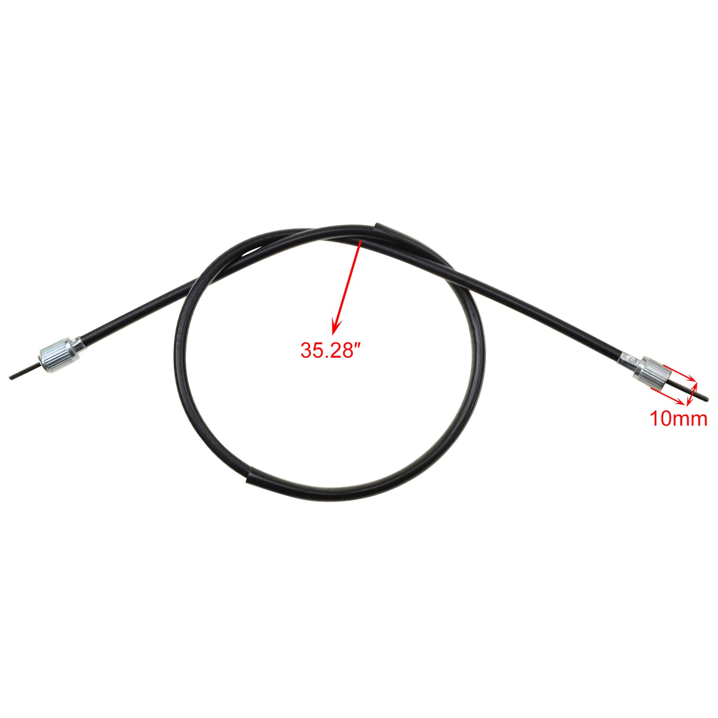 GOOFIT 35.28" Speedometer Cable Replacement For GY6 50cc Moped Motorcycle Accessory