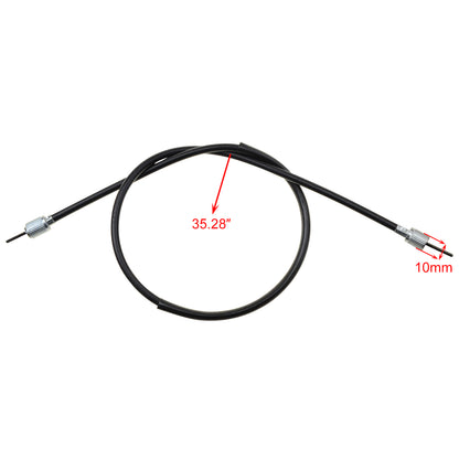 GOOFIT 35.28" Speedometer Cable Replacement For GY6 50cc Moped Motorcycle Accessory