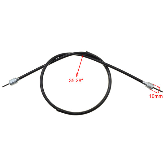 GOOFIT 35.28" Speedometer Cable Replacement For GY6 50cc Moped Motorcycle Accessory