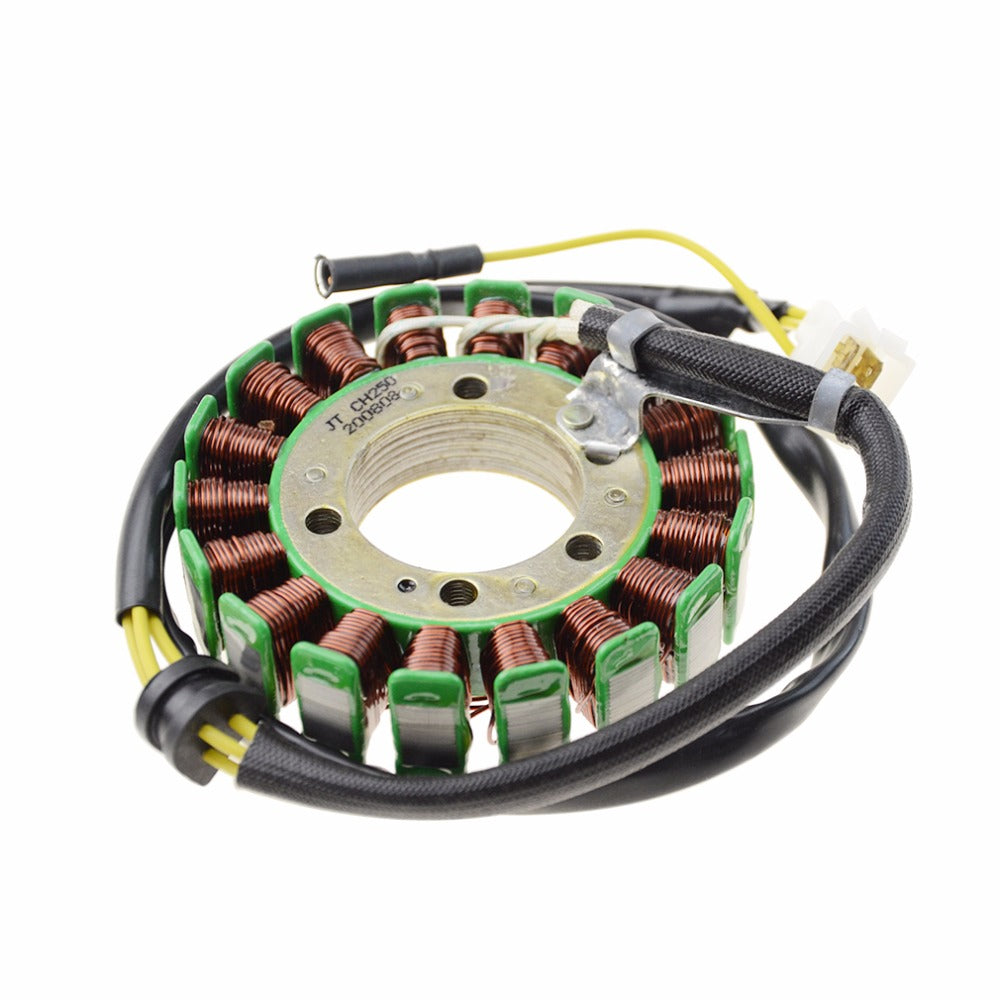 GOOFIT DC-Magneto Stator 18-Coil Magneto Coil Replacement for CN250 CH250 CF250cc Water-Cooled ATV Dirt Bike Motorcycle