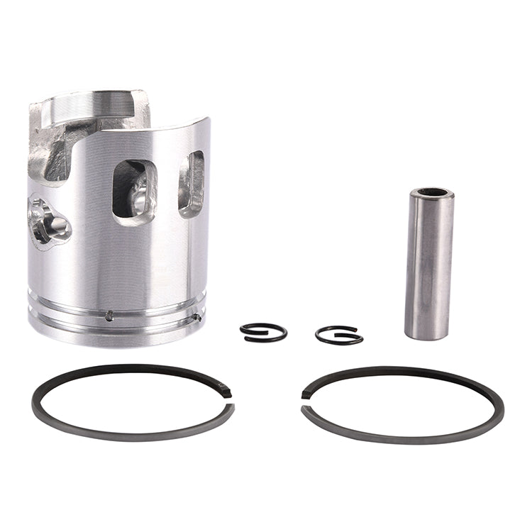 GOOFIT 40mm Piston Assembly Kit Replacement For 2 Stroke 50cc  Jog Minarelli PW50 Moped Scooter