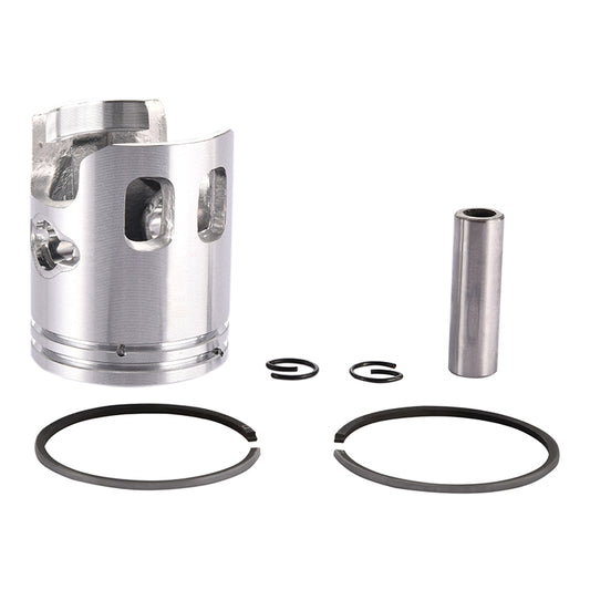 GOOFIT 40mm Piston Assembly Kit Replacement For 2 Stroke 50cc  Jog Minarelli PW50 Moped Scooter