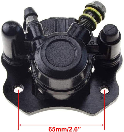 GOOFIT Front Hydraulic Disc Brake Caliper Replacement for 110cc 150cc 200cc 250cc Taotao ATV Quad Talon Trailmaster XRX 150 Hamm