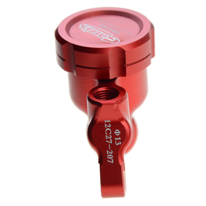 GOOFIT 41mm Red Rear Foot Brake Master Cylinder Hydraulic Brake Pump Replacement For Dirt Bike Pit Qua ATV