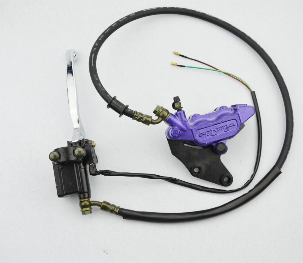 GOOFIT 950mm Front Disc Brake Master Cylinder Assembly Replacement For  JOG RSZ100 ZY100T AEROX100 RSZ125 Scooter