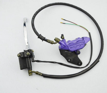GOOFIT 950mm Front Disc Brake Master Cylinder Assembly Replacement For  JOG RSZ100 ZY100T AEROX100 RSZ125 Scooter