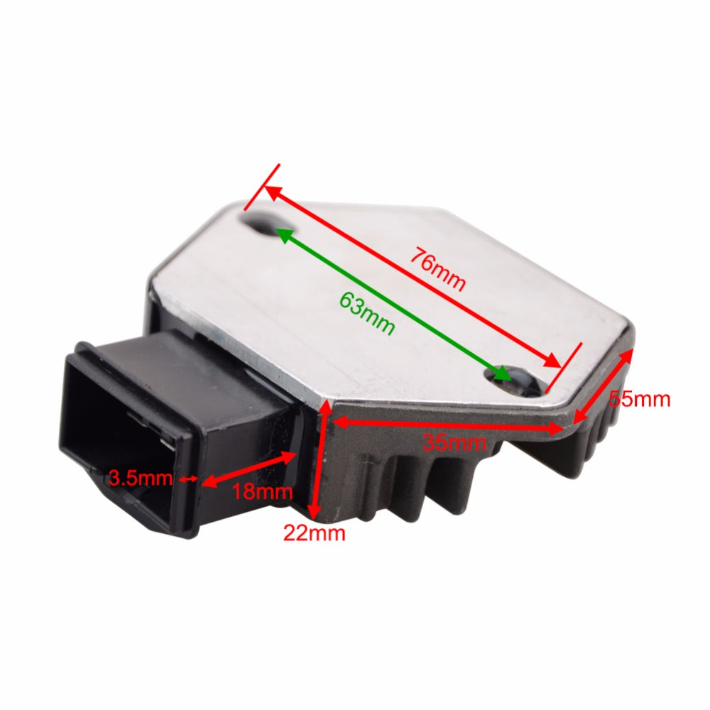 GOOFIT Motorcycle Boat Motor Mercury New Voltage Regulator Rectifier Replacement For VT125 NT650 CBR600 F XL1000 CB400 NSR250RR