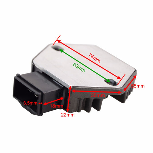 GOOFIT Motorcycle Boat Motor Mercury New Voltage Regulator Rectifier Replacement For VT125 NT650 CBR600 F XL1000 CB400 NSR250RR