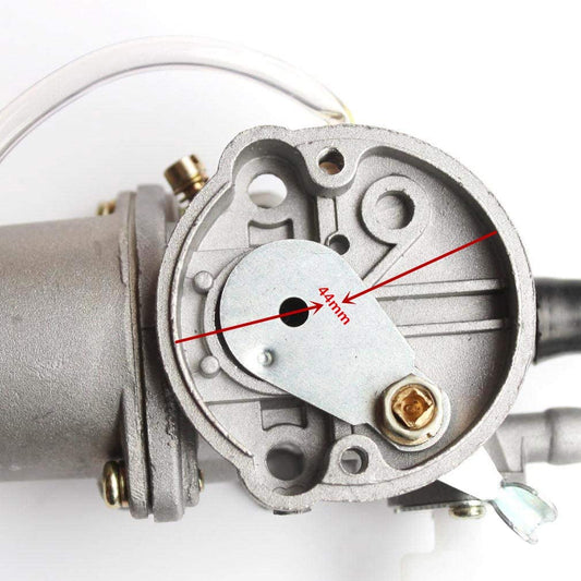 GOOFIT 13 mm Carburetor with Seal Spark Plug for 2 Stroke 47cc 49cc Pocket Bike