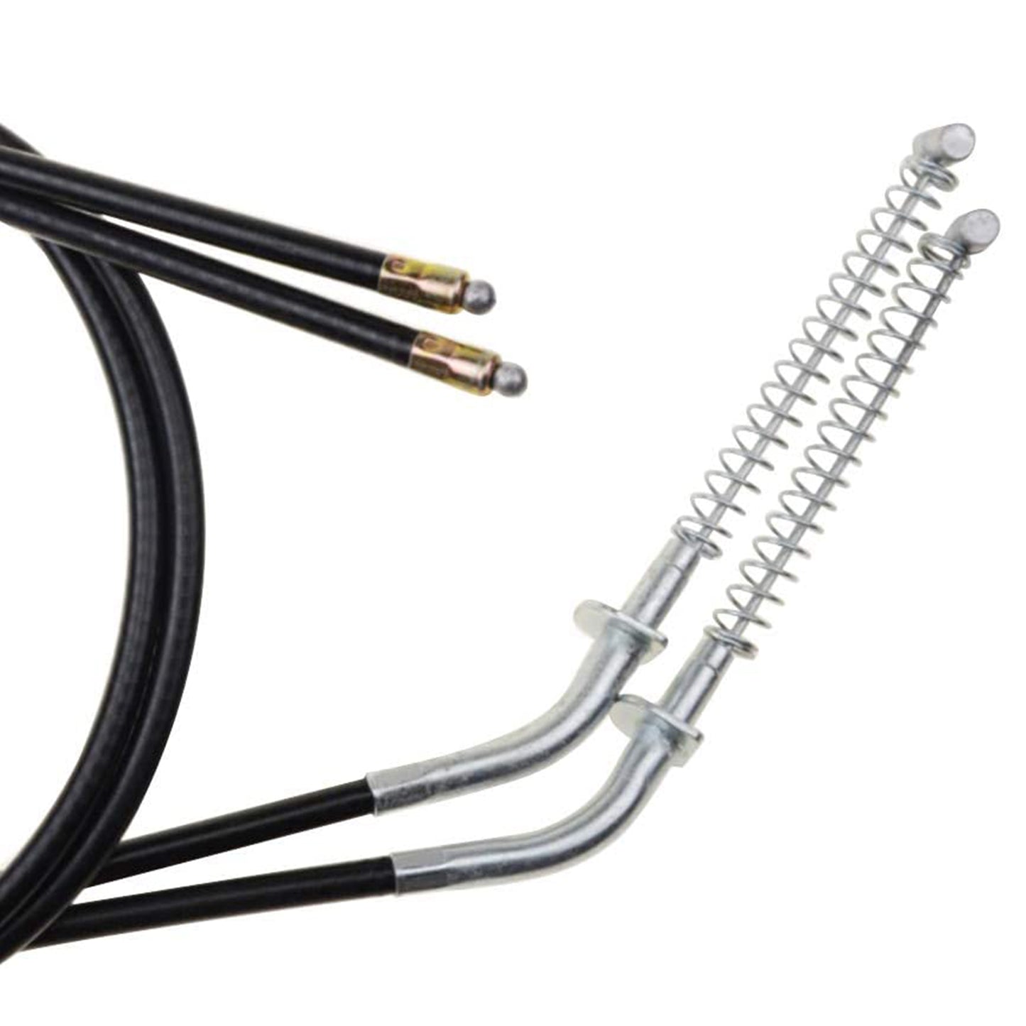 GOOFIT 50.4" Front Brake Cable Set Replacement For GY6 150cc ATV Motorcycle Pit Bike Go Kart 2pcs/set