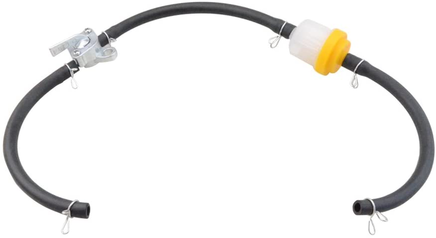 GOOFIT Fuel Hose Oil Filter Petrol Switch Replacement For 50cc 110cc 125cc 150cc 250cc ATV Pit Dirt Bike Yellow