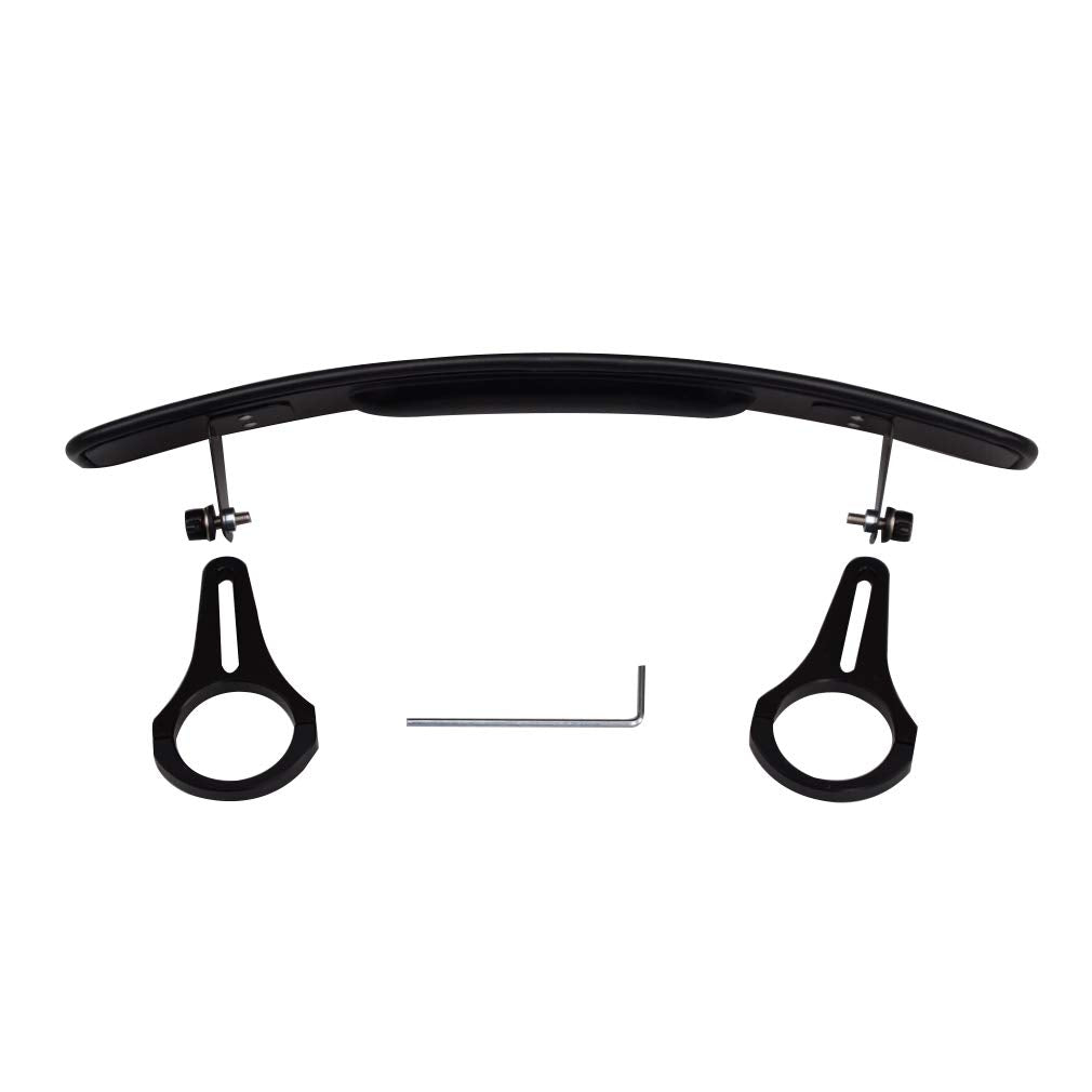 GOOFIT Rearview Mirror Moto Handlebar 50mm with Adapter Replacement For RZR 800 1000 S 900 XP 1000 Talon Off-Road Motocross Black
