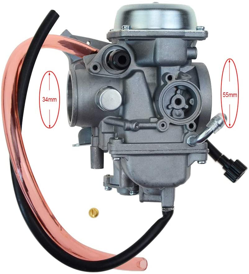 GOOFIT 34MM Carburetor Replacement For Arctic Cat ATV 2004 400 Carb 2x4 4x4 2000-2018 Automatic & Manual Motorbike Engine